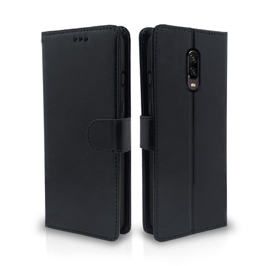 Pikkme OnePlus 6T  Vintage Flip Cover | Black