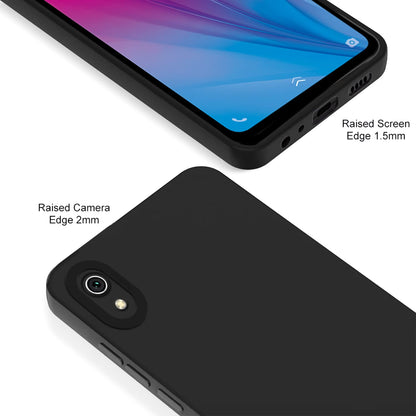 Pikkme Vivo Y91i Soft Silicone Case with Camera Bumper Protection | Black