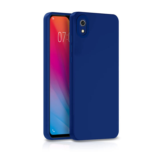 Pikkme Vivo Y91i  Soft Silicone Case with Camera Bumper Protection | Blue