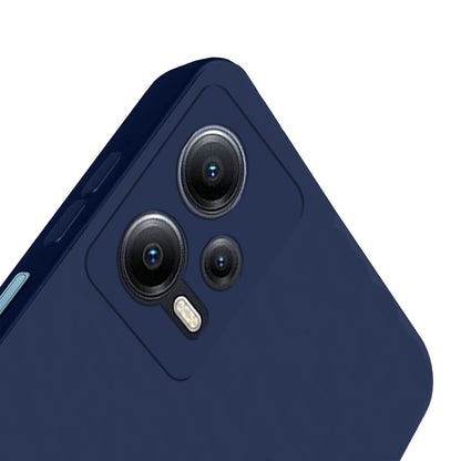 Pikkme Mi Redmi Note 12 5G LIquid Silicone Back Cover | Blue
