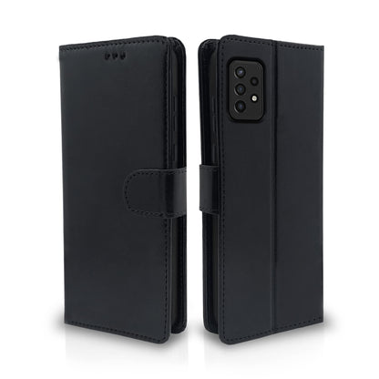 Pikkme Samsung Galaxy A73 5G Vintage Flip Cover | Black