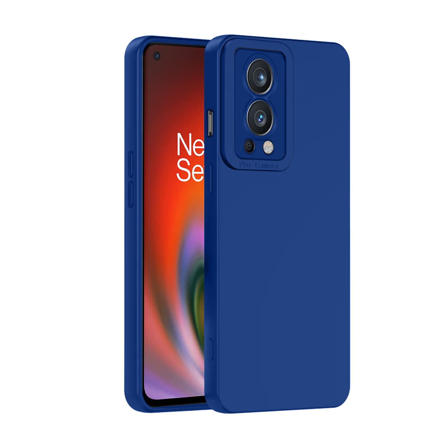 Pikkme OnePlus Nord 2 5G blue back cover