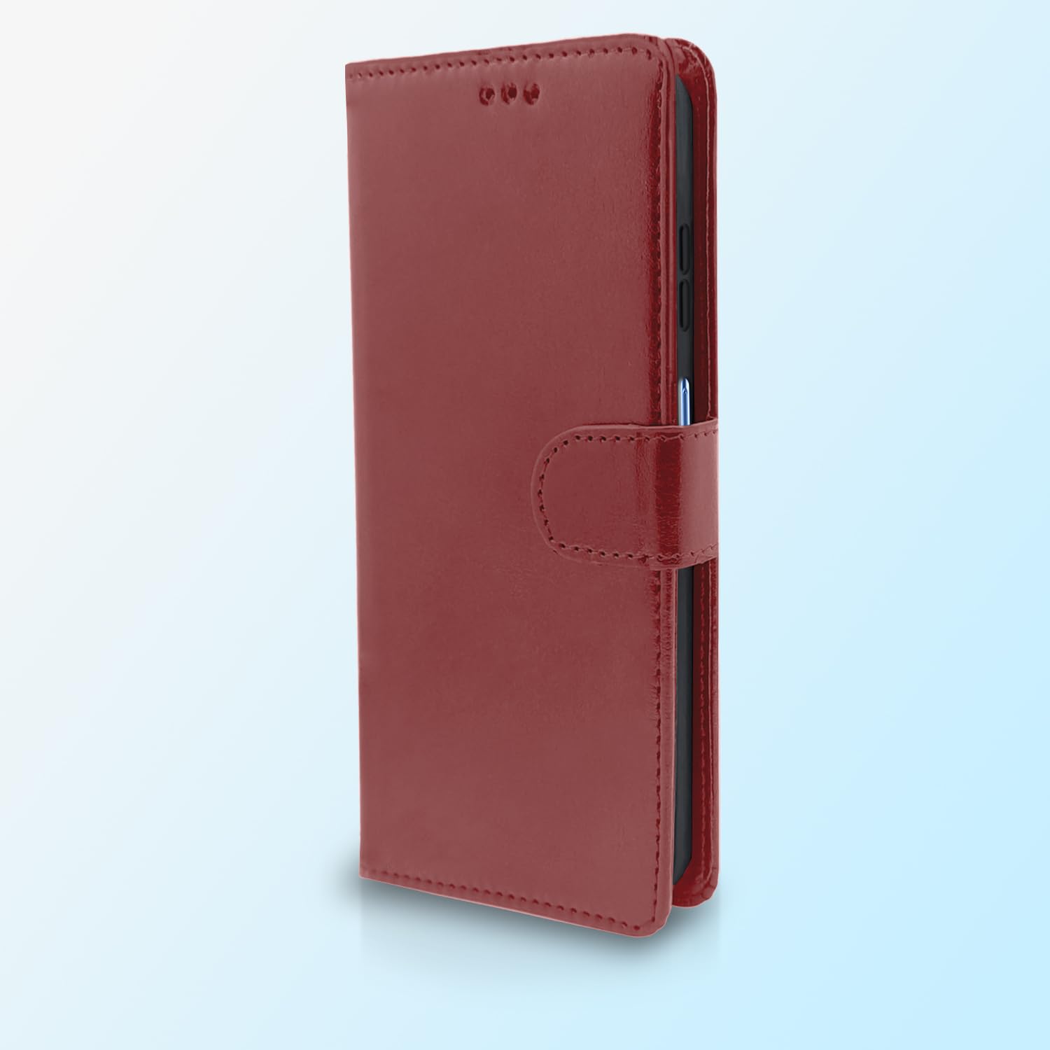 Pikkme Moto G54 5G Vintage Flip Cover (Brown)
