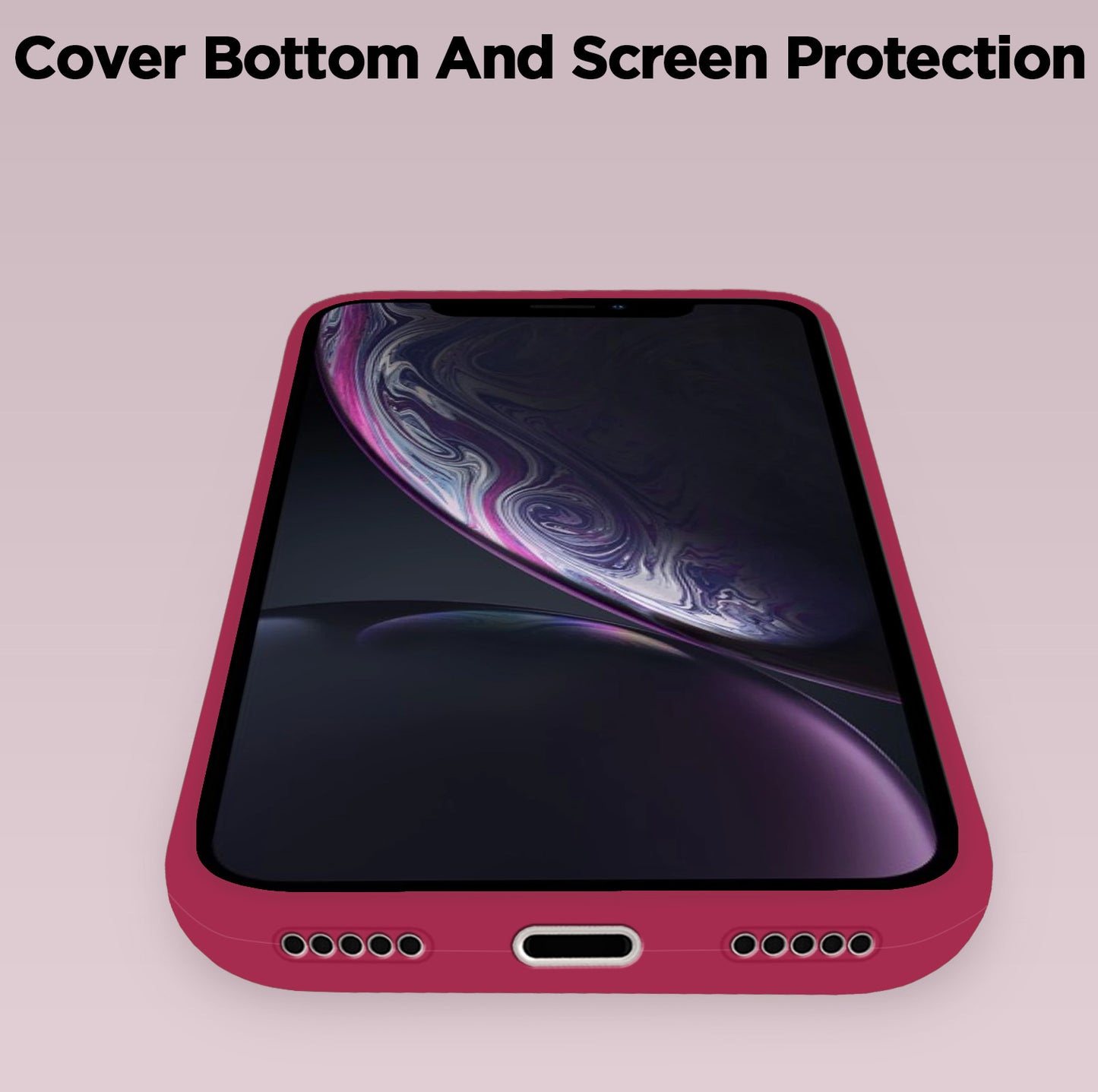 iPhone xr silicon cover