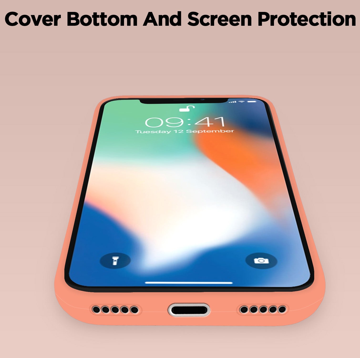 iPhone X silicon cover