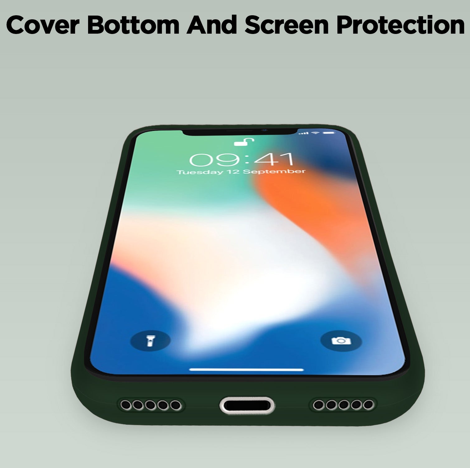 iPhone X silicon cover