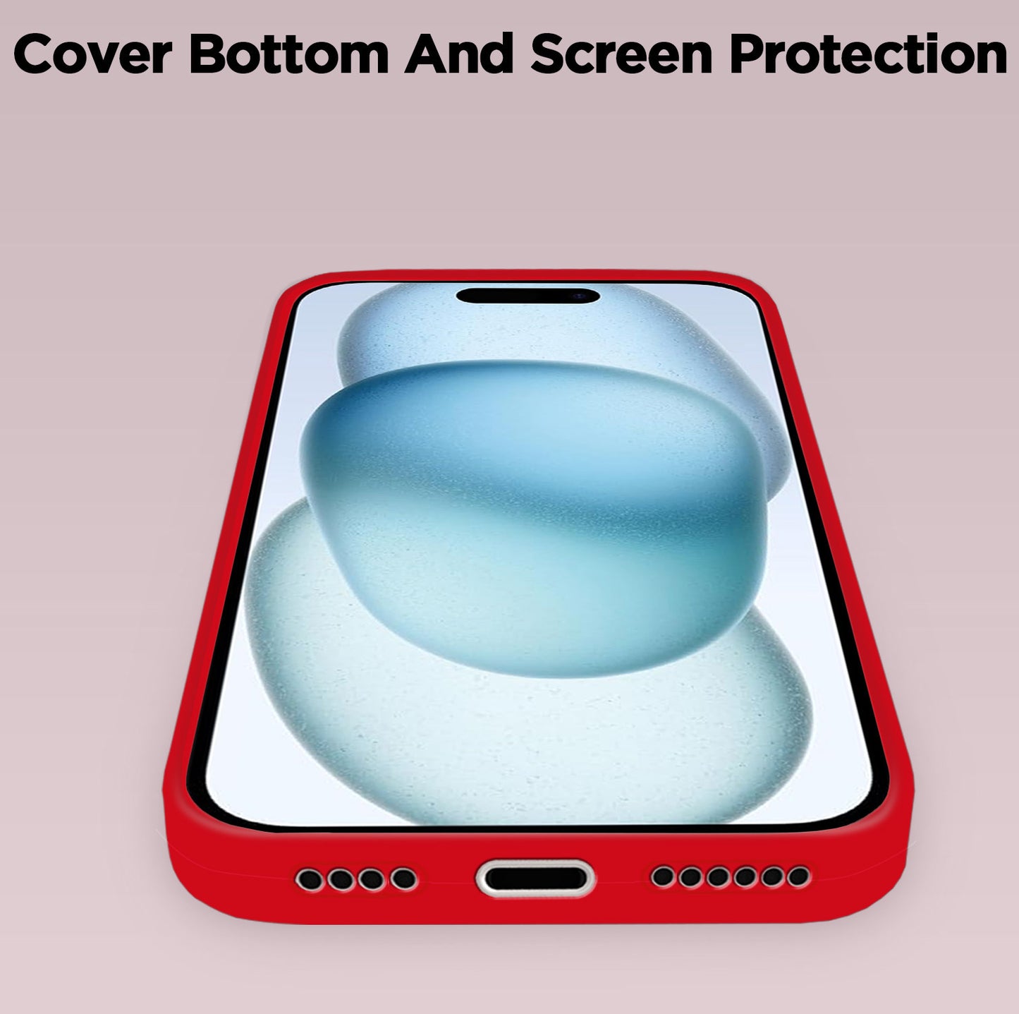 iPhone 15 Plus Silicone Back Cover