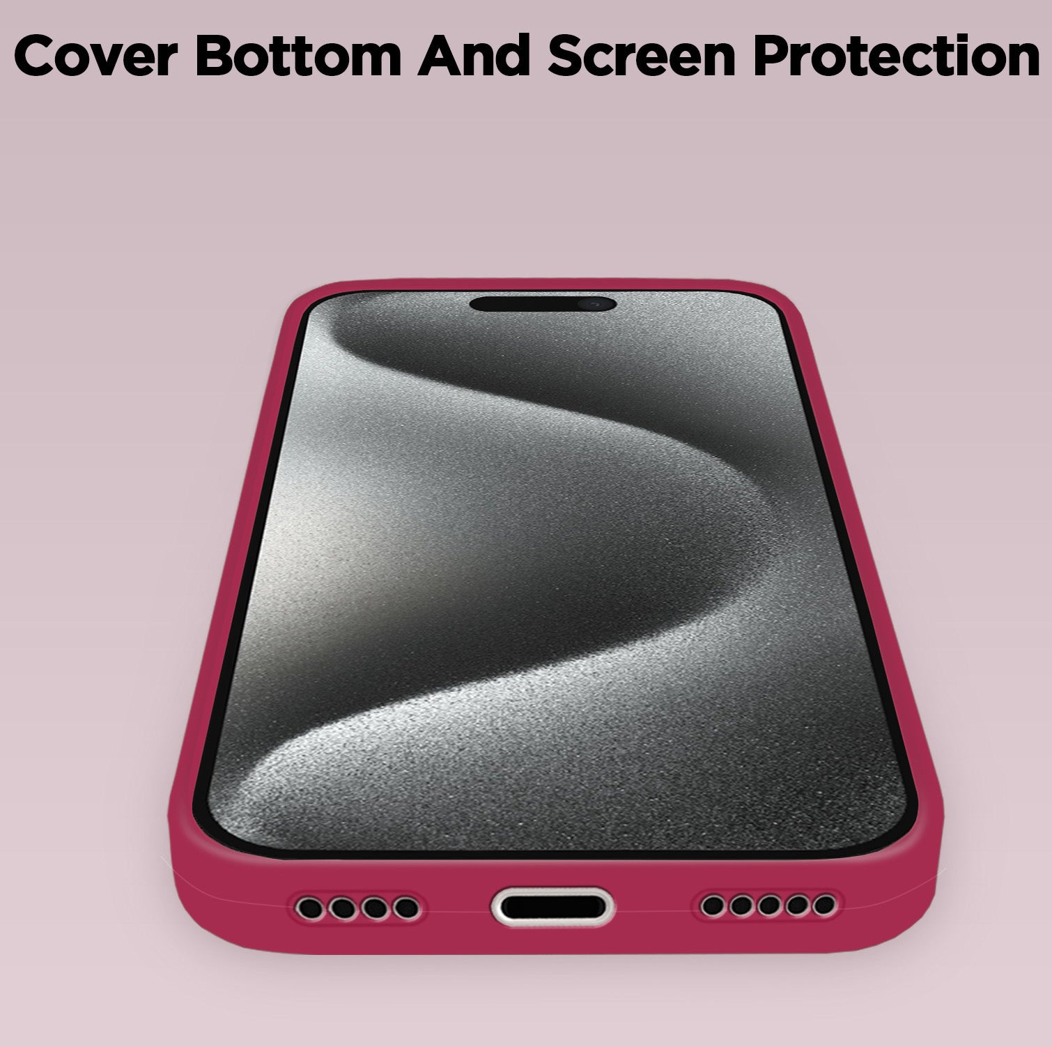 iPhone 15 Pro Silicone Back Cover