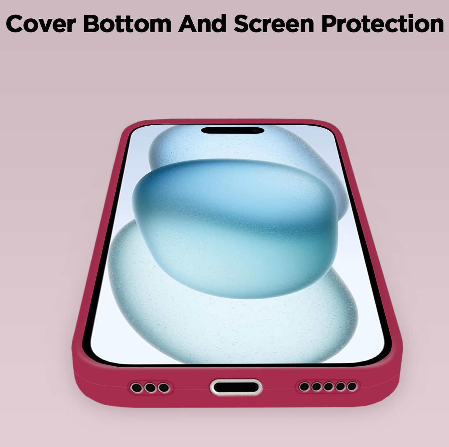 iPhone 15 Silicone Back Cover