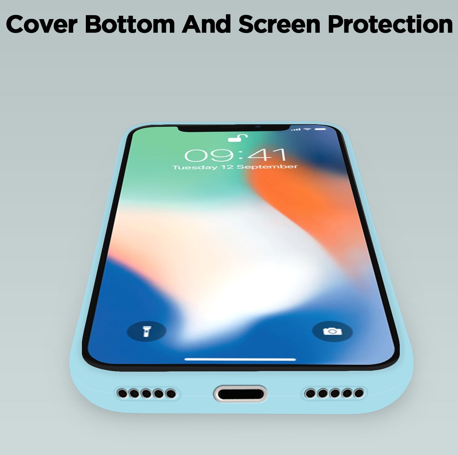 iPhone X silicon cover