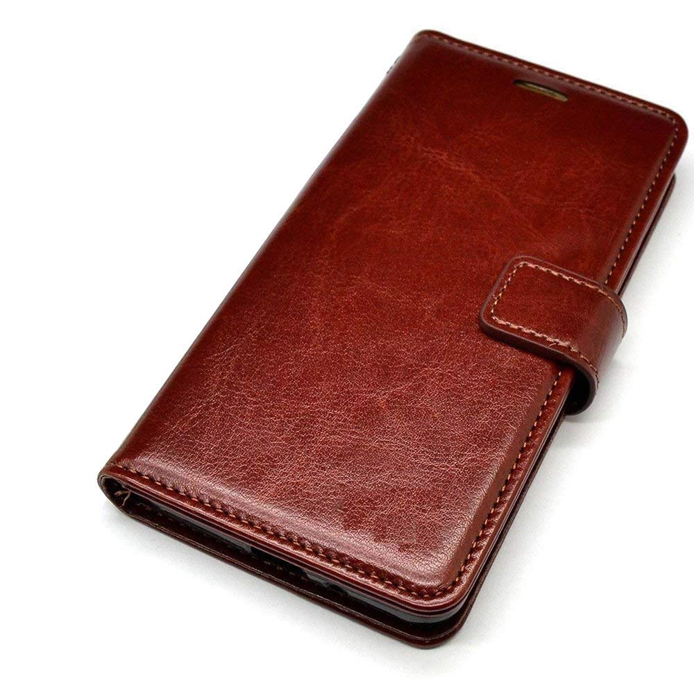 Pikkme OnePlus 7 Vintage Flip Cover | Brown