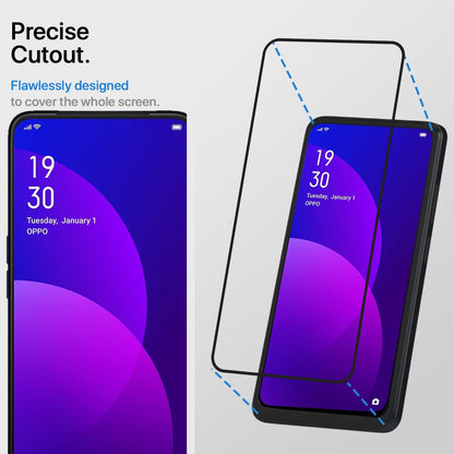 Pikkme Oppo F11 Tempered Glass