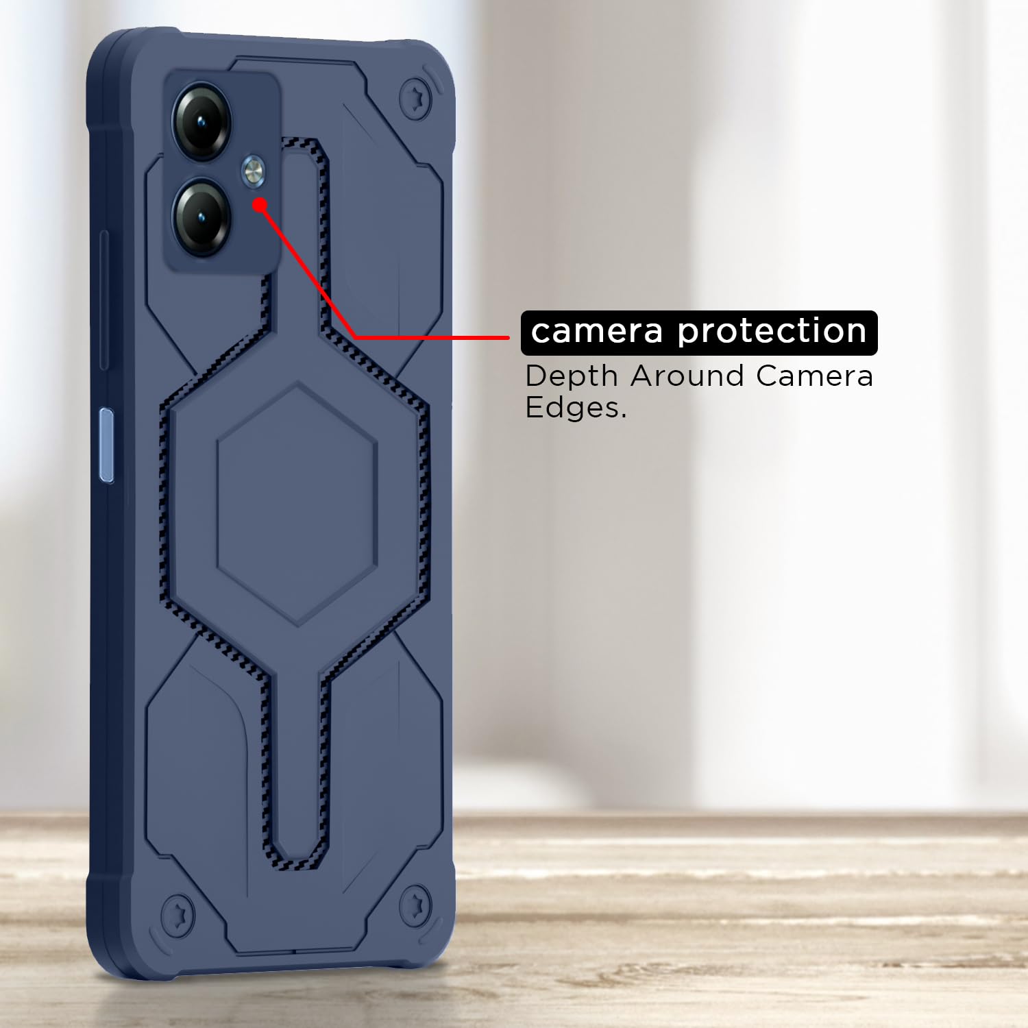 Pikkme Rugged Armed Back Cover