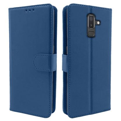 Pikkme Samsung Galaxy J8 Vintage Flip Cover | Blue