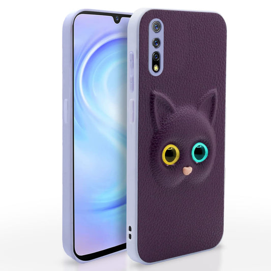 Pikkme Vivo S1 Cat Case | Purple