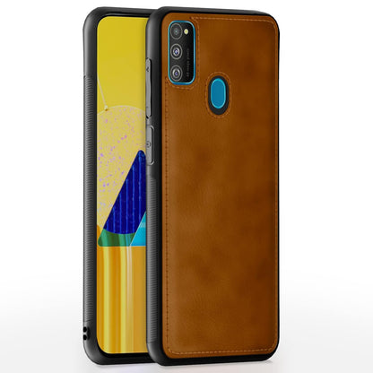 Pikkme Samsung Galaxy M21 / M21 2021 / M30s Leather Back Cover | Brown