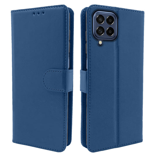 Pikkme Samsung Galaxy M53 5G Vintage Flip Cover | Blue