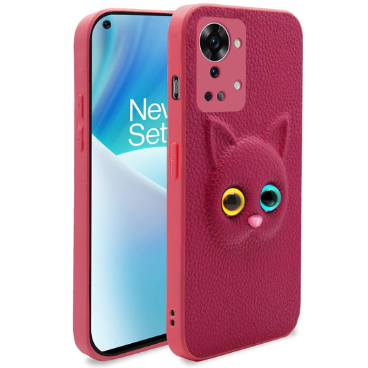 Pikkme OnePlus Nord 2T 5G Cat Case | Pink Color