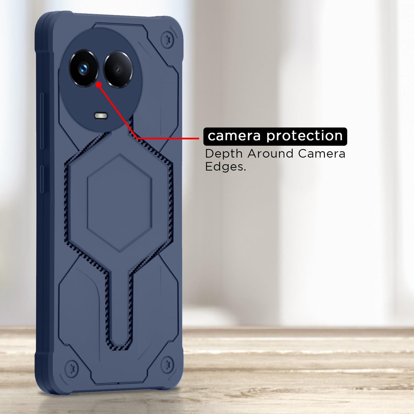 Pikkme Rugged Armed Back Cover