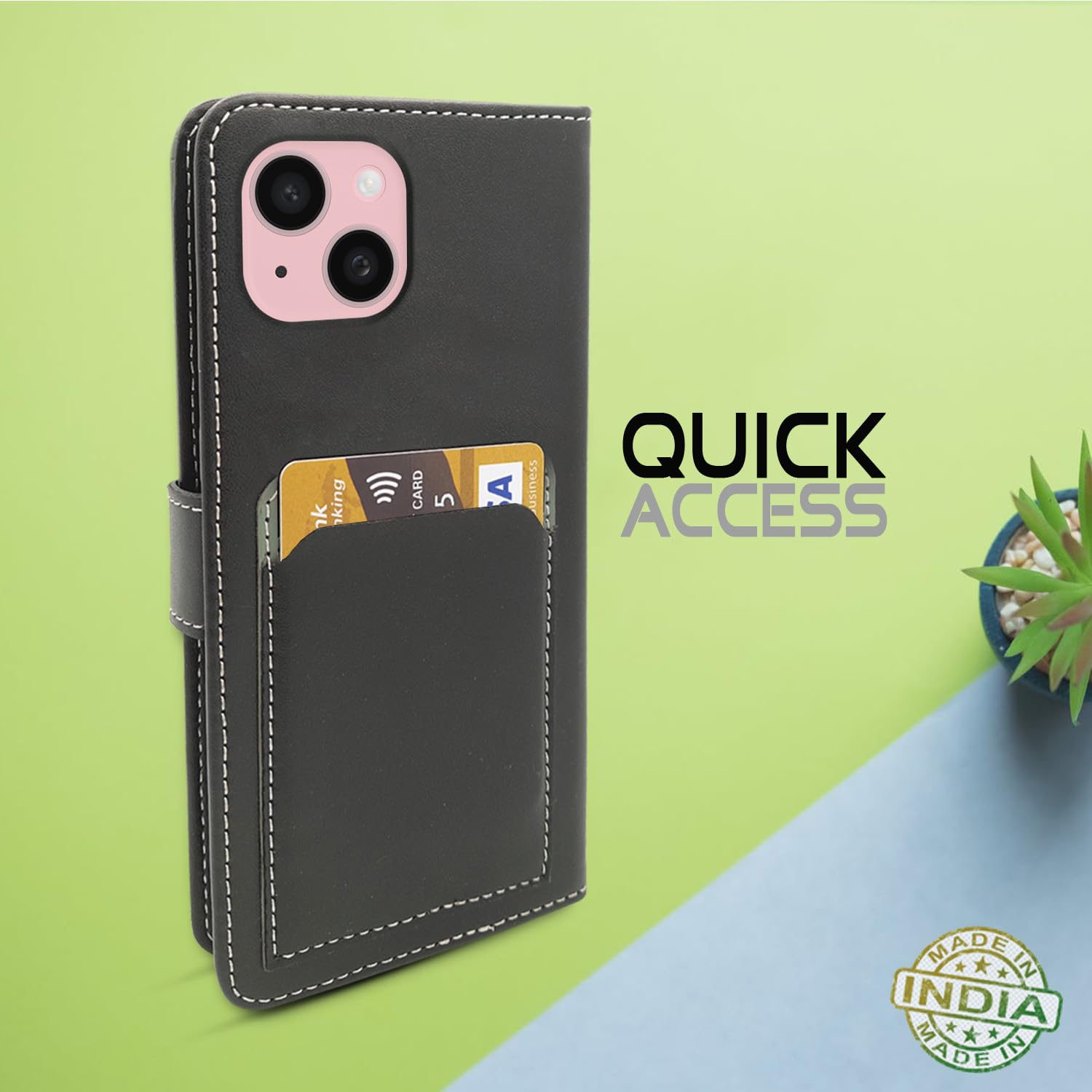 Back Pocket Flip Cover