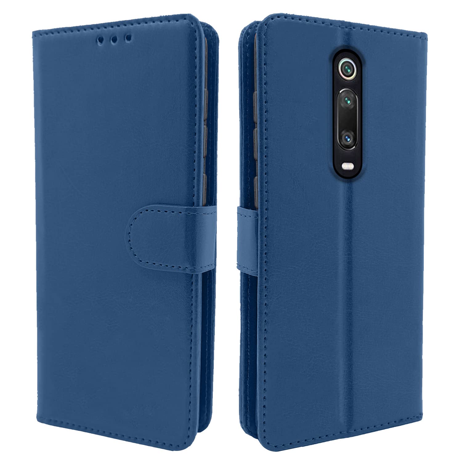 Pikkme Mi Redmi K20 / K20 Pro Vintage Flip Cover | Blue