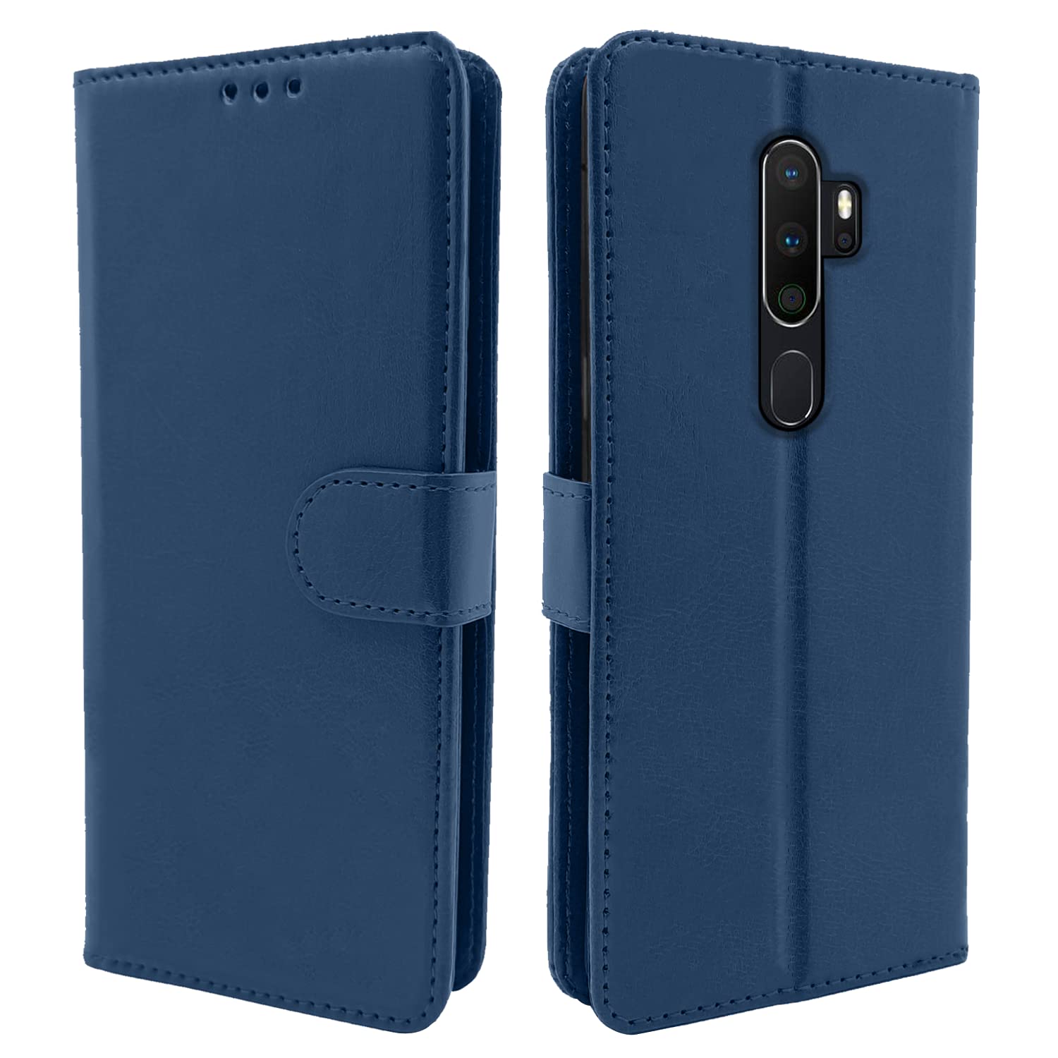 Pikkme Oppo A5 2020 / A9 2020 Vintage Flip Cover | Blue