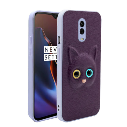 Pikkme OnePlus 6T Cat Case | Purple