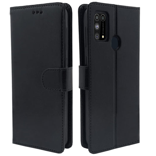 Pikkme Samsung Galaxy M31 / M31 Prime / F41 Vintage Flip Cover | Black