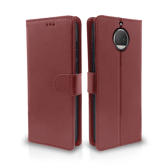 Pikkme Moto G5s Plus / G5s+ Vintage Flip Cover | Brown