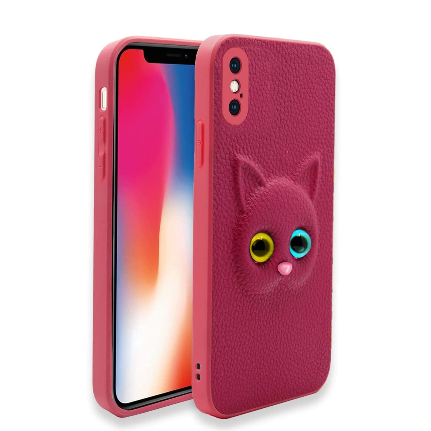 Pikkme iPhone X/Xs Cat Case | Pink