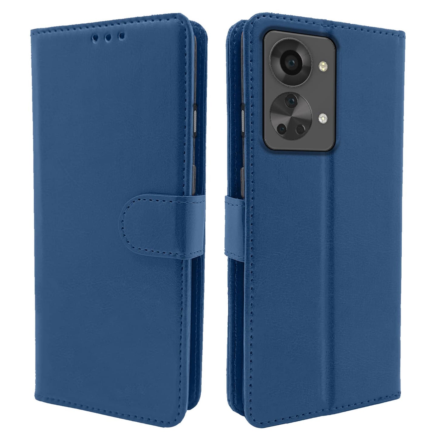 Pikkme OnePlus Nord 2T 5G Vintage Flip Cover | Blue