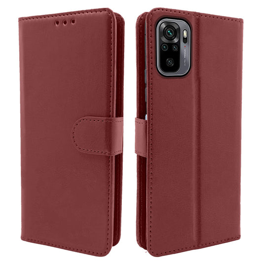 Pikkme Redmi Note 10 / Note 10S Vintage Flip Cover | Brown