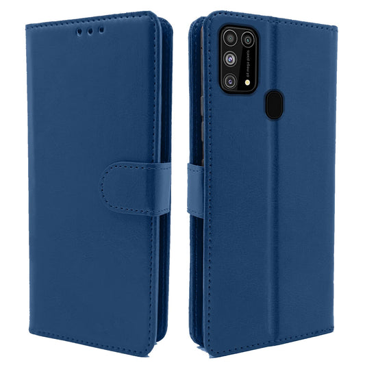 Pikkme Samsung Galaxy M31 / M31 Prime / F41 Vintage Flip Cover | Blue