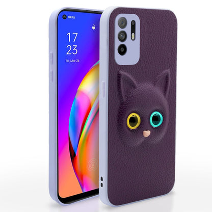 Pikkme Oppo F19 Pro Plus 5G Cat Case | Purple