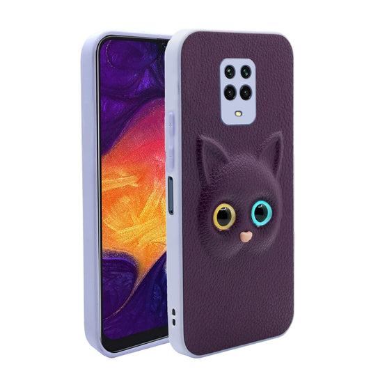 Pikkme Mi Redmi Note 10 Lite/Redmi Note 9 Pro/Note 9 Pro Max Cat Case | Purple