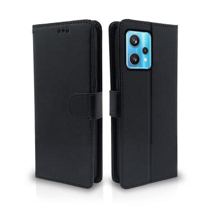 Pikkme Realme 9 Pro Plus 5G Vintage Flip Cover | Black