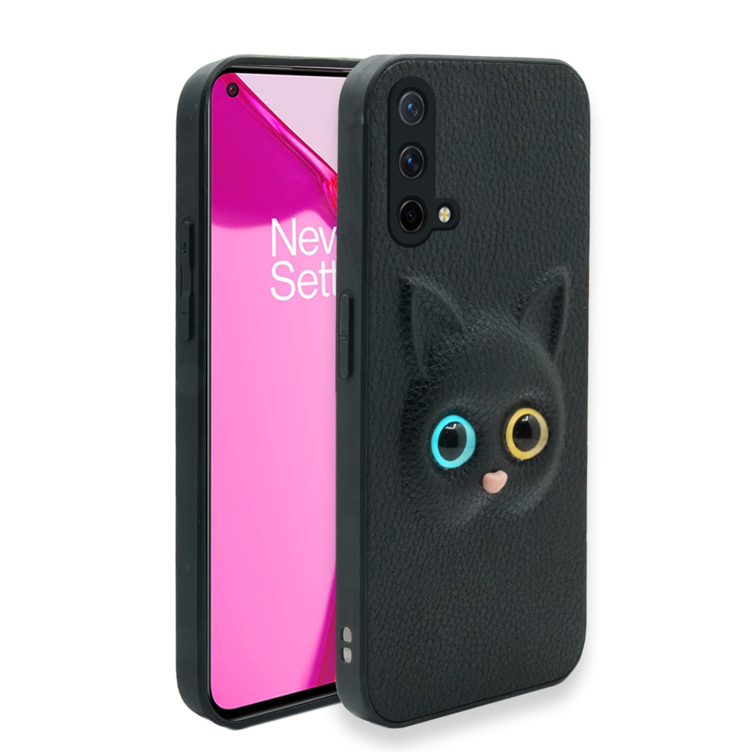 Pikkme OnePlus Nord Ce 5G Kitty Back Cover | Black