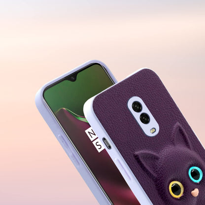 Pikkme OnePlus 7 Cat Case | Purple