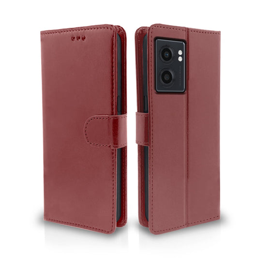 Pikkme Realme Narzo 50 5G / Oppo K10 5G Vintage Flip Cover | Brown