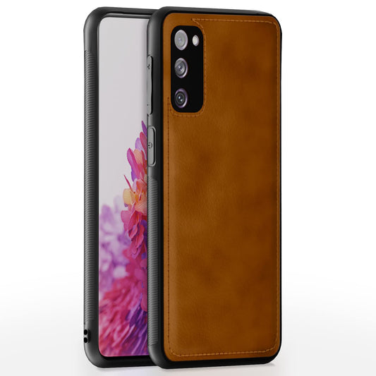 Pikkme Samsung Galaxy S20 FE / S20 FE 5G Leather Back Cover | Brown