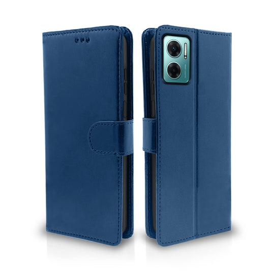 Pikkme Pikkme Mi Redmi 11 Prime 5G Vintage Flip Cover | Blue