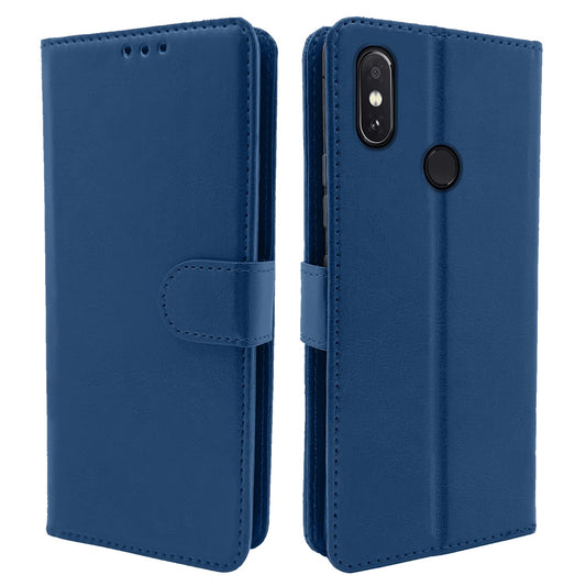 Pikkme Mi Redmi Note 5 Pro Vintage Flip Cover | Blue