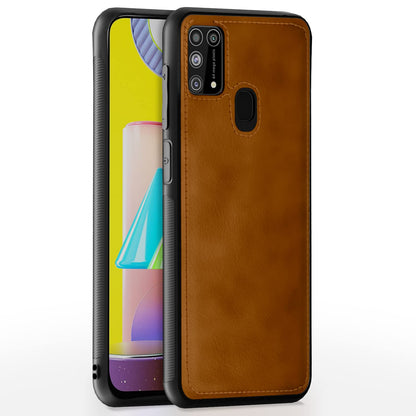 Pikkme Samsung Galaxy M31 / M31 Prime / F41 Leather Back Cover | Brown