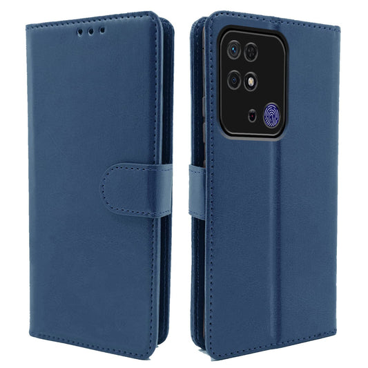 Pikkme  Mi Redmi 10 / Redmi 10 Power Vintage Flip Cover | Blue