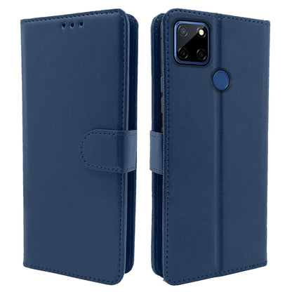 Pikkme Realme C12 / Realme Narzo 20 / Narzo 30A / Realme C25 Vintage Flip Cover | Blue