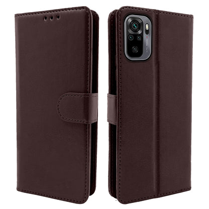 Pikkme Redmi Note 10 / Note 10S Vintage Flip Cover | Coffee