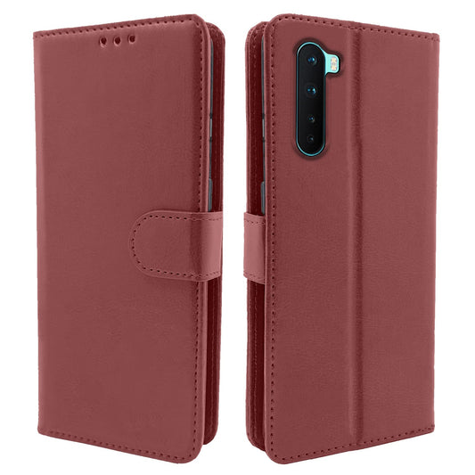 Pikkme OnePlus Nord Vintage Flip Cover | Brown