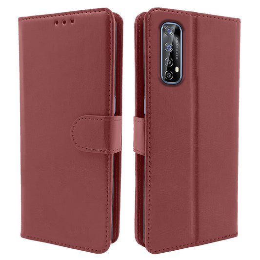 Pikkme Realme 7 / Narzo 30 4G / Narzo 20 Pro Vintage Flip Cover | Brown