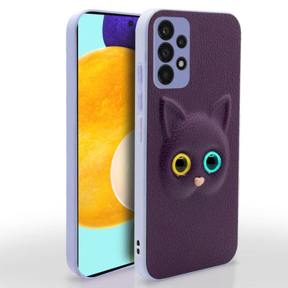 Pikkme Samsung Galaxy A52 / A52s 5G Cat Case | Purple