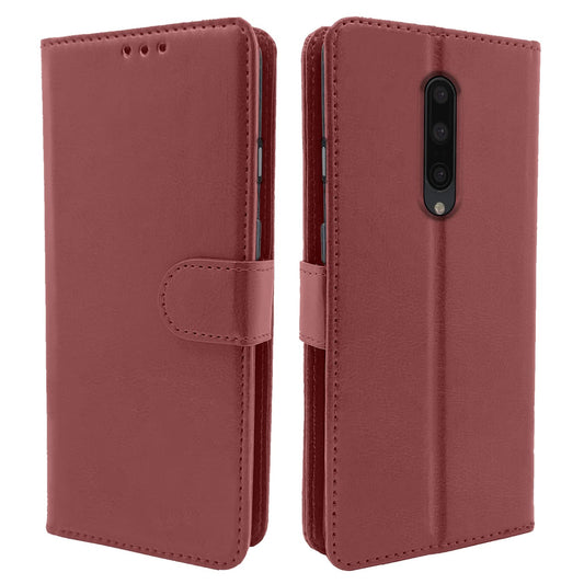 Pikkme OnePlus 7 Pro Vintage Flip Cover | Brown